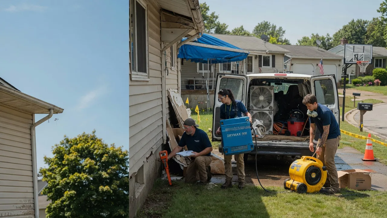 Ceiling Leak Cleanup in Kingdom City, MO near me