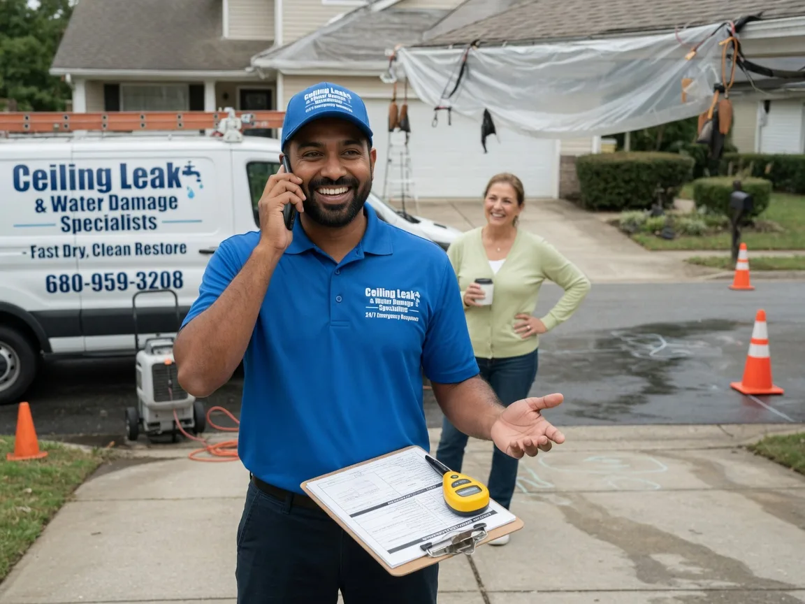 Ceiling Leak Cleanup Kingdom City, MO FAQs
